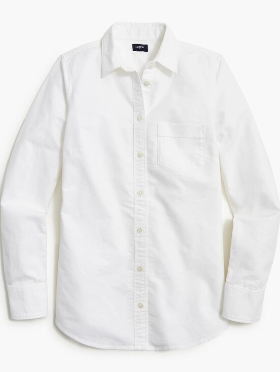 J. Crew Factory Tops - J.Crew Factory Button-up Oxford Shirt in Signature Fit